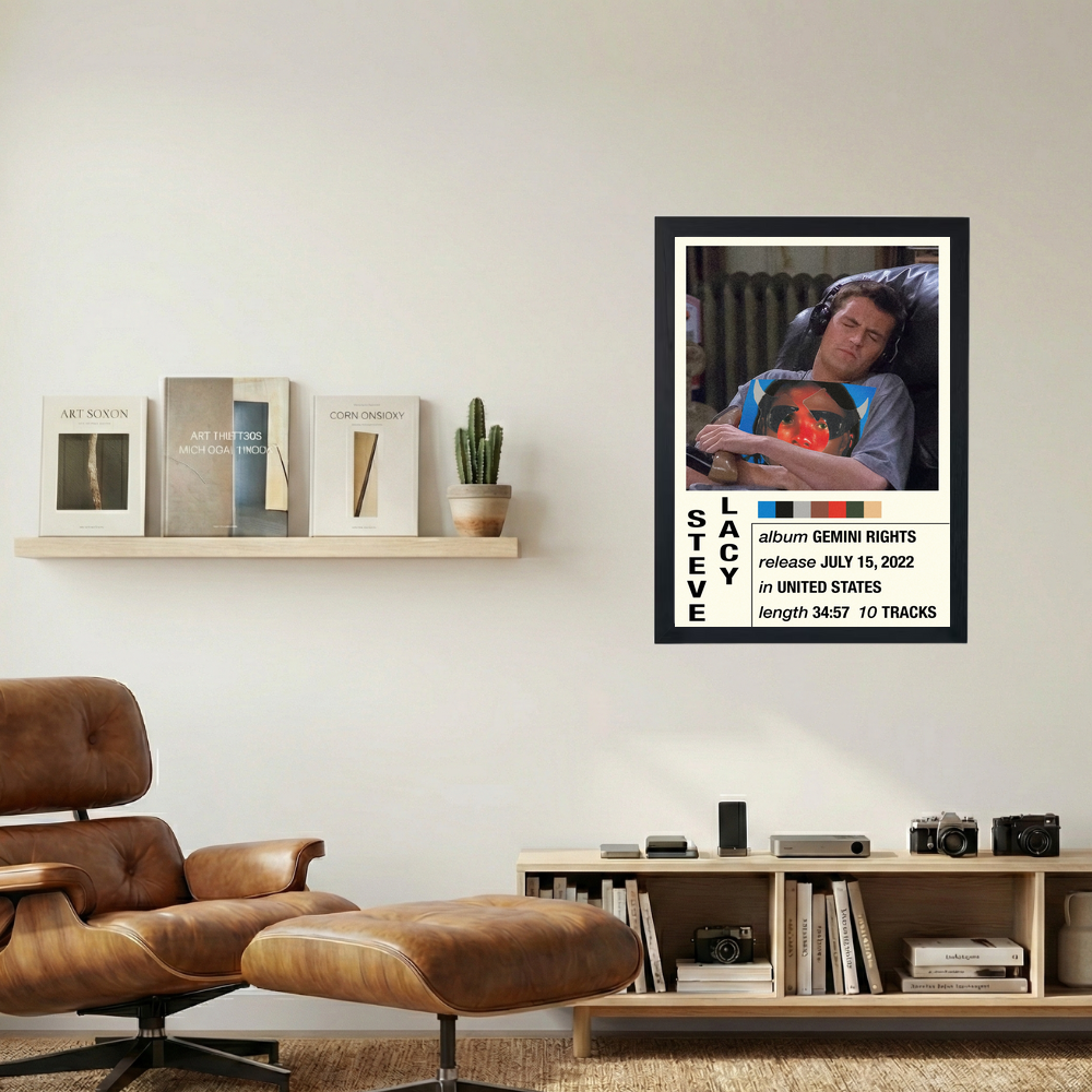 Steve Lacy x Gemini Rights 'Chandler's Favorite' Poster - Mockup 1