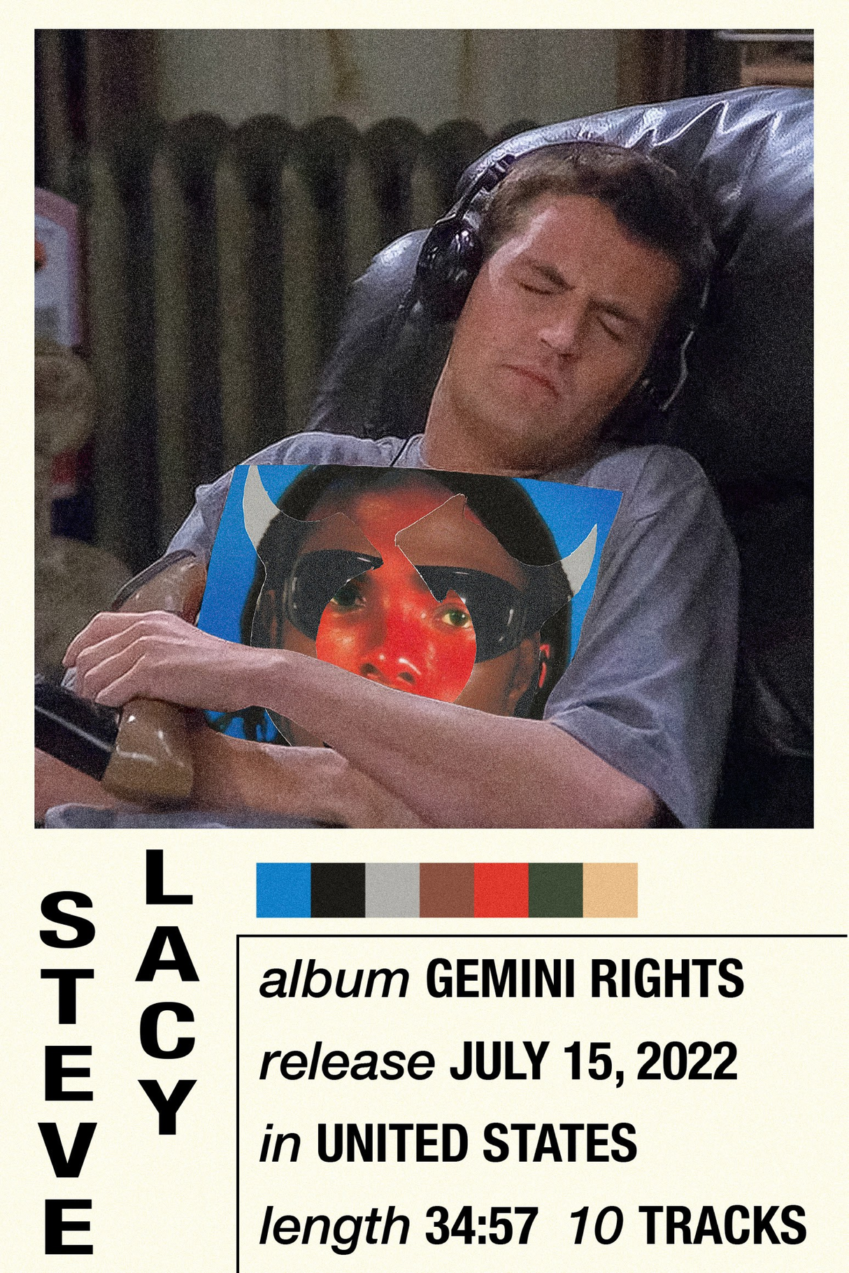 Steve Lacy x Gemini Rights 'Chandler's Favorite' Poster