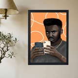 Baby Keem '2 Phone Baby Keem' Poster - Mockup 2