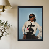 Steve Lacy 'Steve Money Sign' Poster - Mockup 2