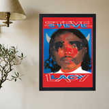 Steve Lacy 'Gemini Rights Blue & Red' Poster - Mockup 2