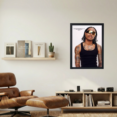 Steve Lacy 'Invent Work' Poster - Mockup 1