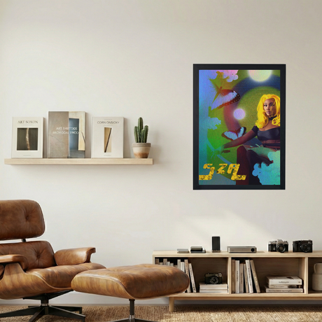 SZA 'Butterfly' Poster - Mockup 1