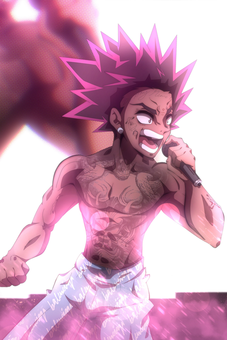 Lil Uzi  'Microphone Anime' Poster