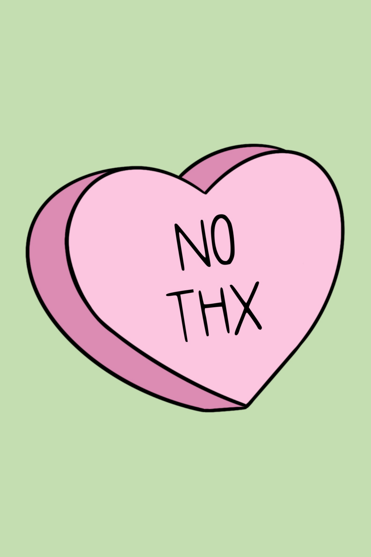 No Thx' Poster