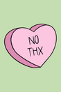 No Thx' Poster