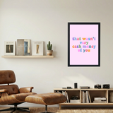 Cash Money' Poster - Mockup 1