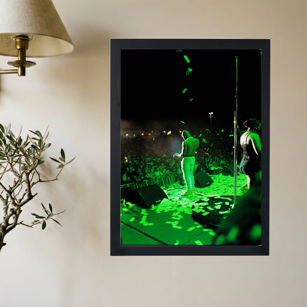 Dababy 'Money Shower' Poster - Mockup 2