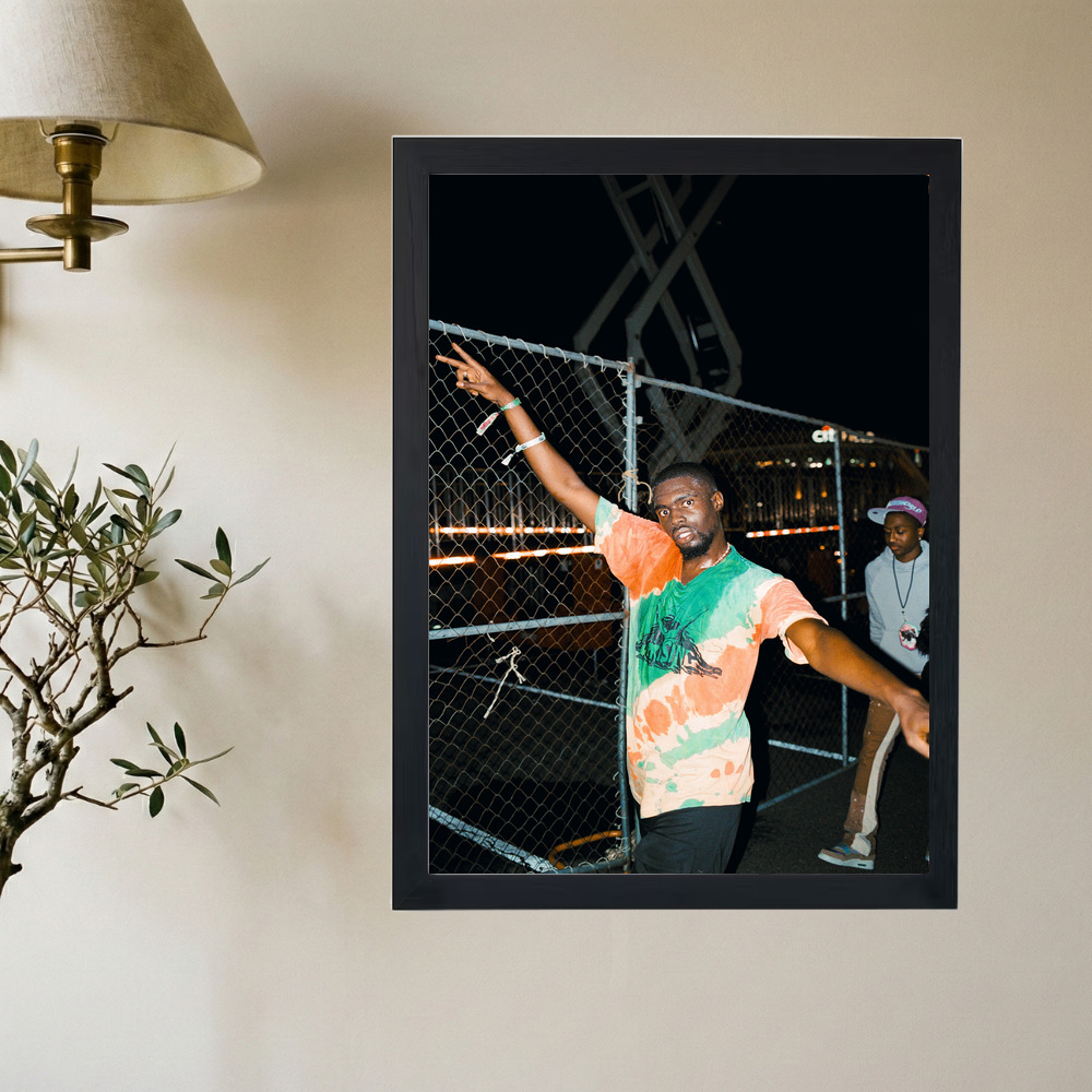 Sheck Wes 'Uprising' Poster - Mockup 2