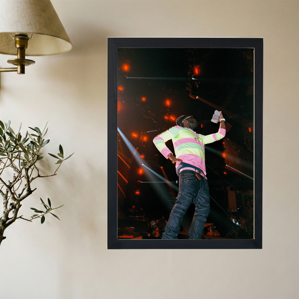 Lil Uzi Vert 'Money Longer' Poster - Mockup 2