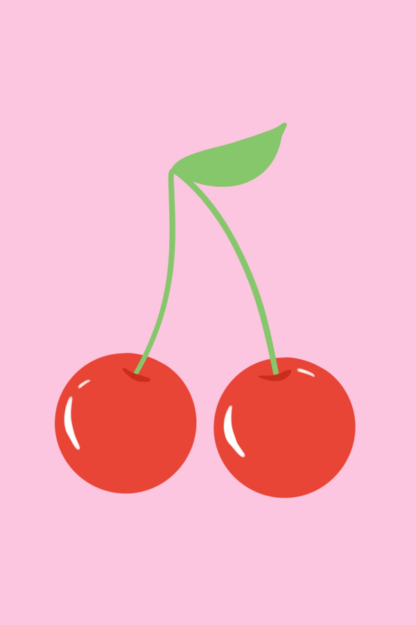 Pink 'Cherry' Poster
