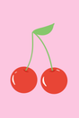 Pink 'Cherry' Poster