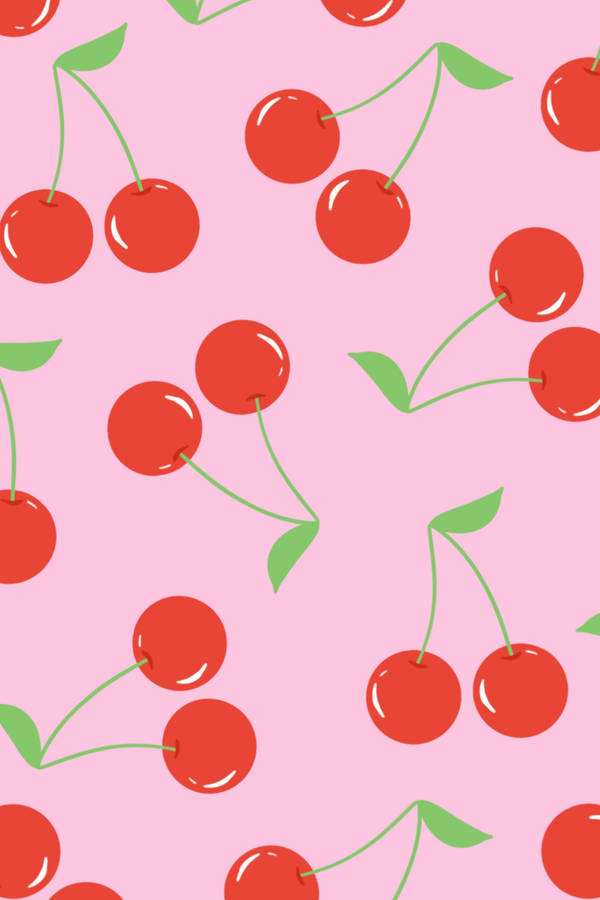 Pink 'Cherries' Poster
