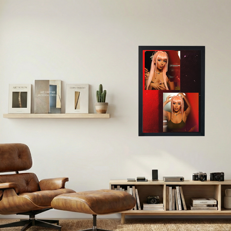 Doja Cat 'Pink Camera' Poster - Mockup 1