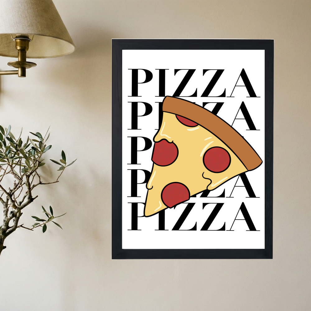 Pizza Poster - Mockup 2