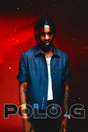 Polo G 'Red Background' Poster