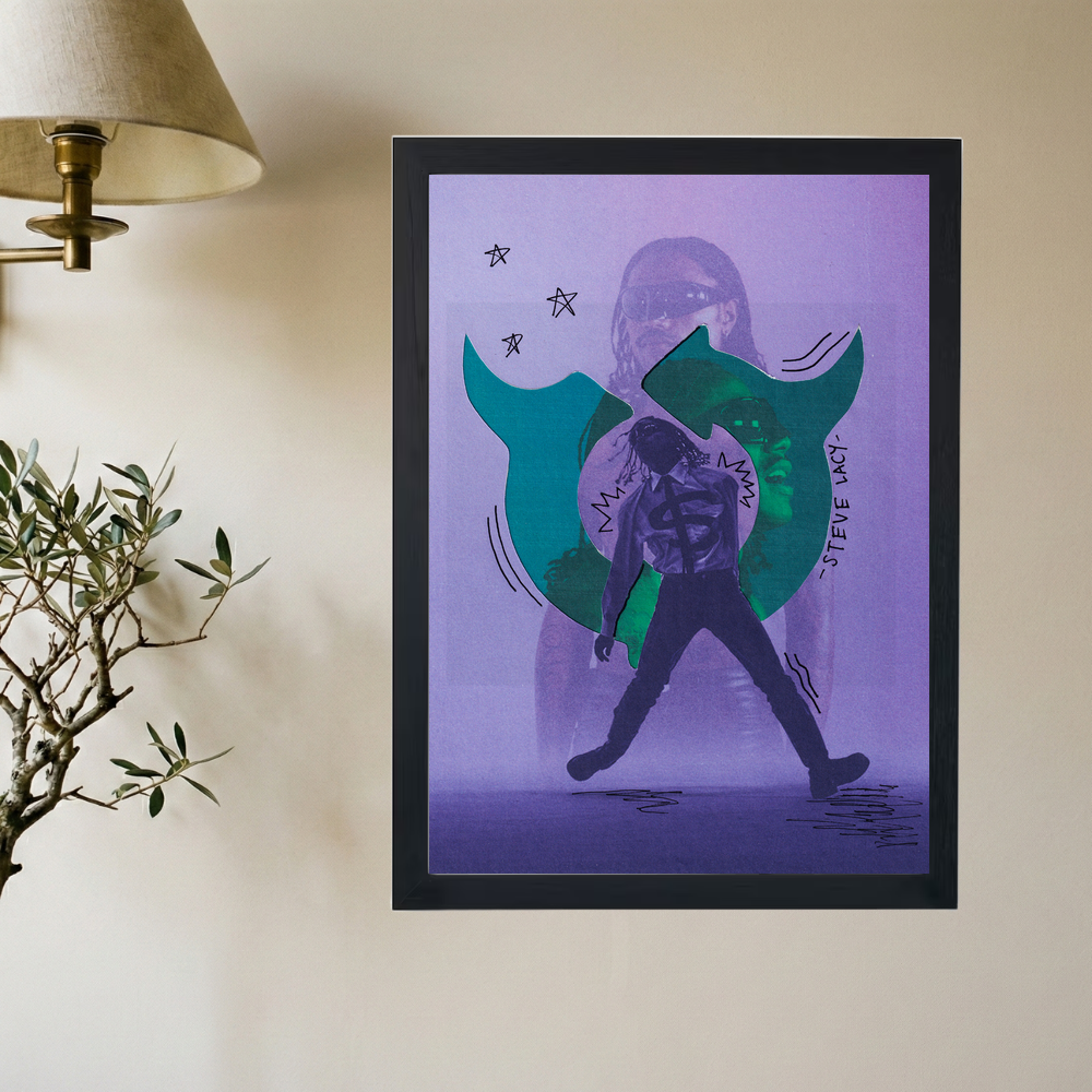 Steve Lacy 'Gemini' Collage Poster - Mockup 2