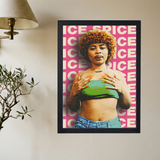 Ice Spice 'Feelin' U' Poster - Mockup 2