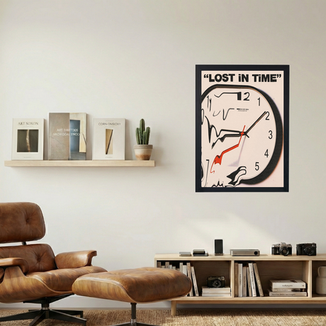 Lost In Time' Poster - Mockup 1