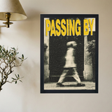 Passing By' Poster - Mockup 2