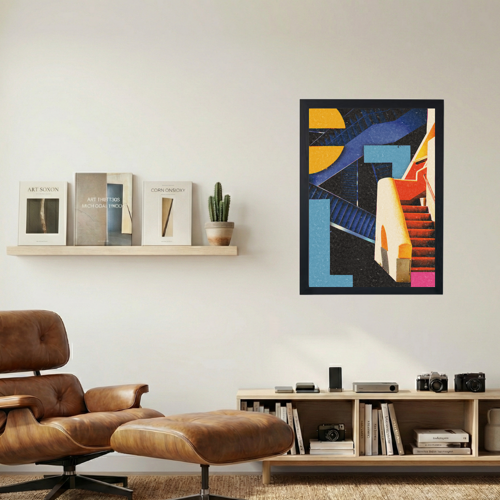 Stairs' Poster - Mockup 1