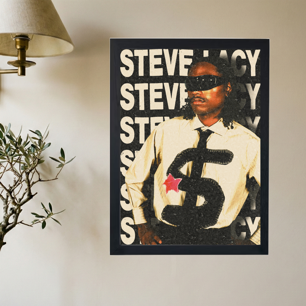Steve Lacy 'Money Tie' Poster - Mockup 2