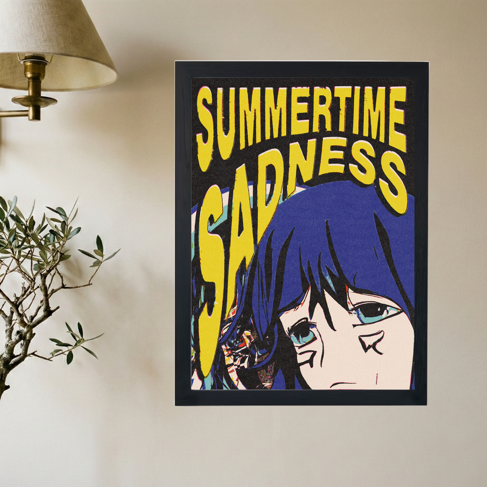 Summertime Sadness' Poster - Mockup 2