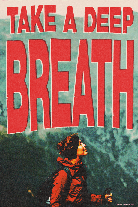 Take A Deep Breath' Poster