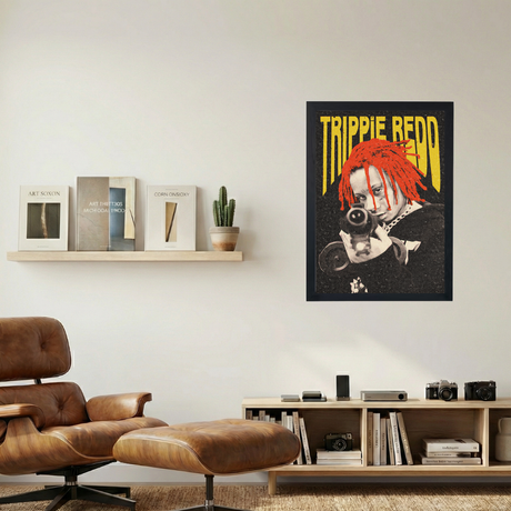 Trippie Redd 'Shooter' Poster - Mockup 1