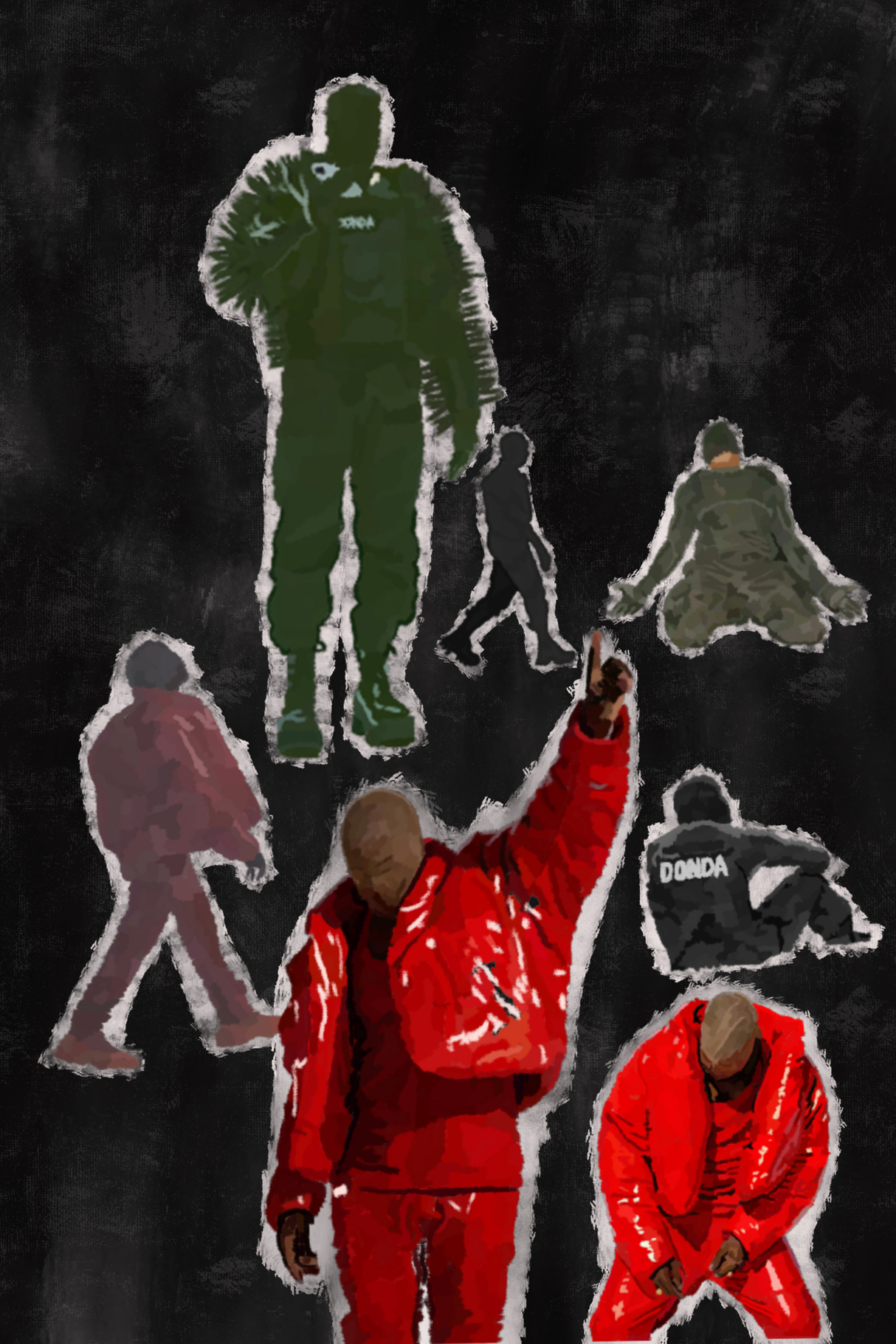 Kanye West 'Donda Donda Donda' Poster