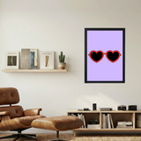 Heart Shades Poster - Mockup 1