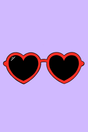 Heart Shades Poster