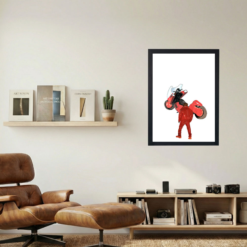 Kanye West 'Akira' Poster - Mockup 1