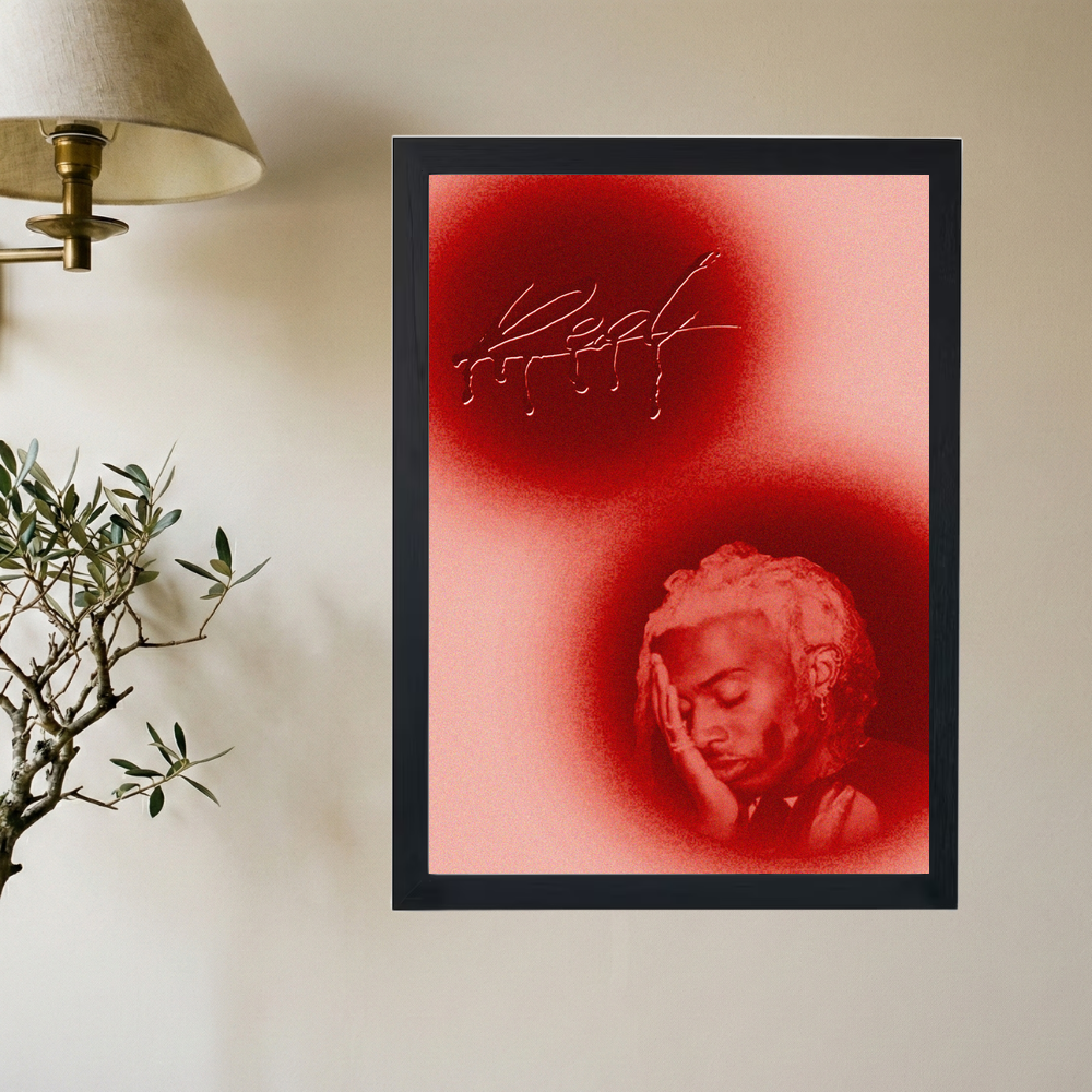 Playboi Carti '2 Red Dots' Poster - Mockup 2