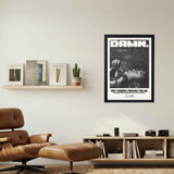 Kendrick Lamar 'Damn Grey' Poster - Mockup 1