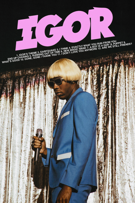Tyler The Creator 'Igor Blue Suit' Poster