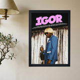Tyler The Creator 'Igor Blue Suit' Poster - Mockup 2