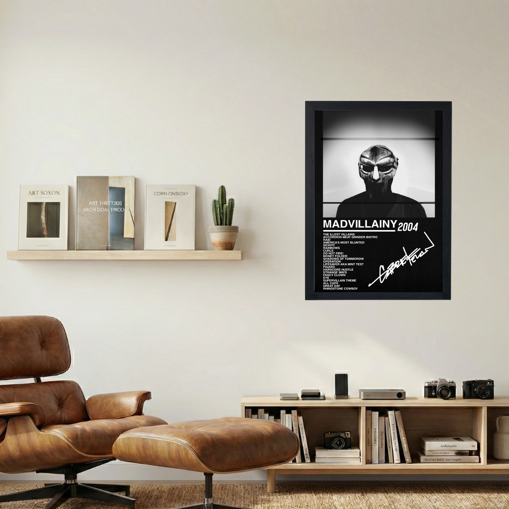 Madvillain 'Madvillainy 2004' Poster - Mockup 1