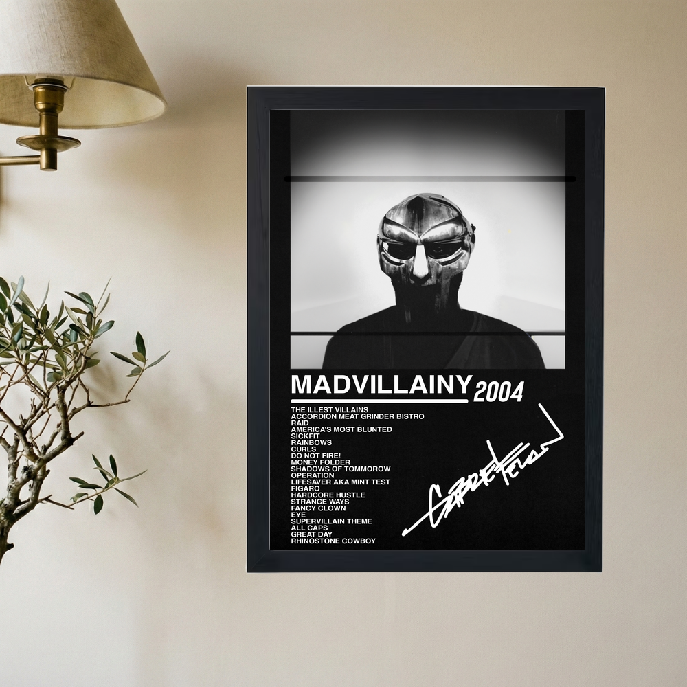 Madvillain 'Madvillainy 2004' Poster - Mockup 2