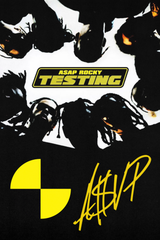 A$AP Rocky 'Testing Album Cover' Poster