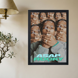 ASAP Rocky 'A$AP Smoke' Poster - Mockup 2