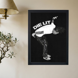 Playboi Carti 'Die Lit' Poster - Mockup 2