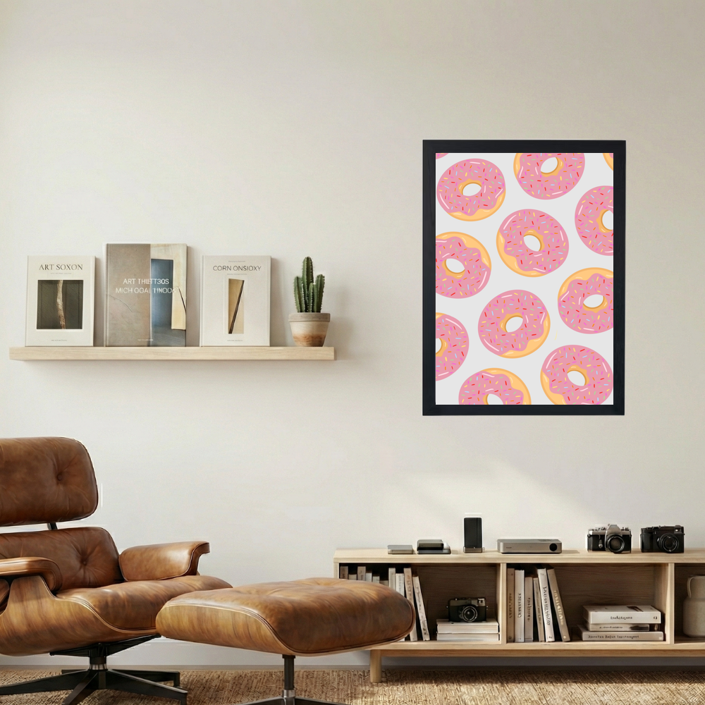 Donuts Poster - Mockup 1