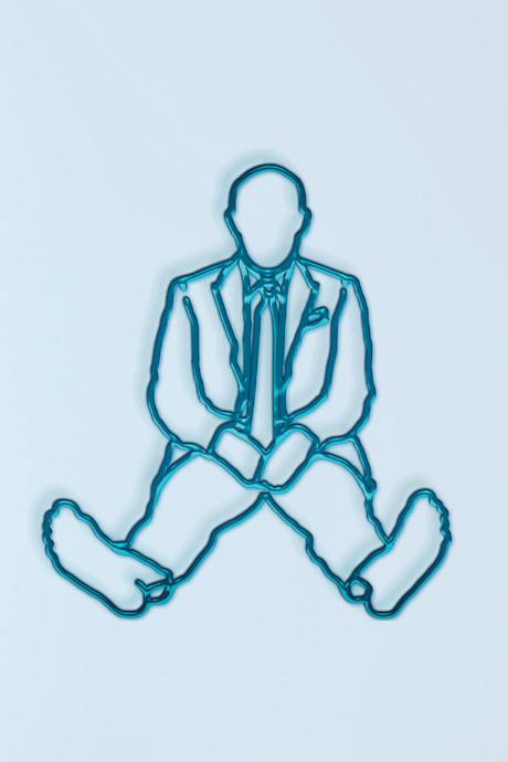 Mac Miller 'Swimming Outline' Poster - Mockup 1