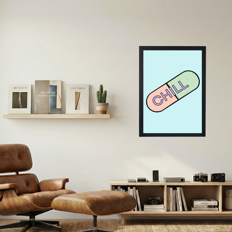 Chill Pill' Poster - Mockup 1