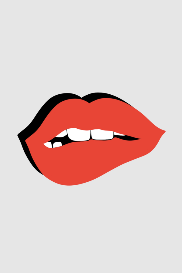 Lip Bite' Poster