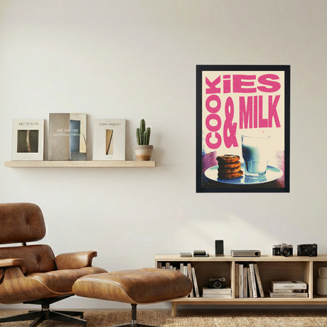 Cookies & Milk' Poster - Mockup 1