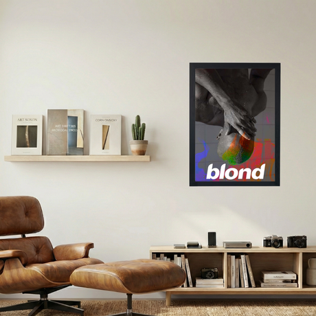 Frank Ocean 'Blondesidedown' Poster - Mockup 1