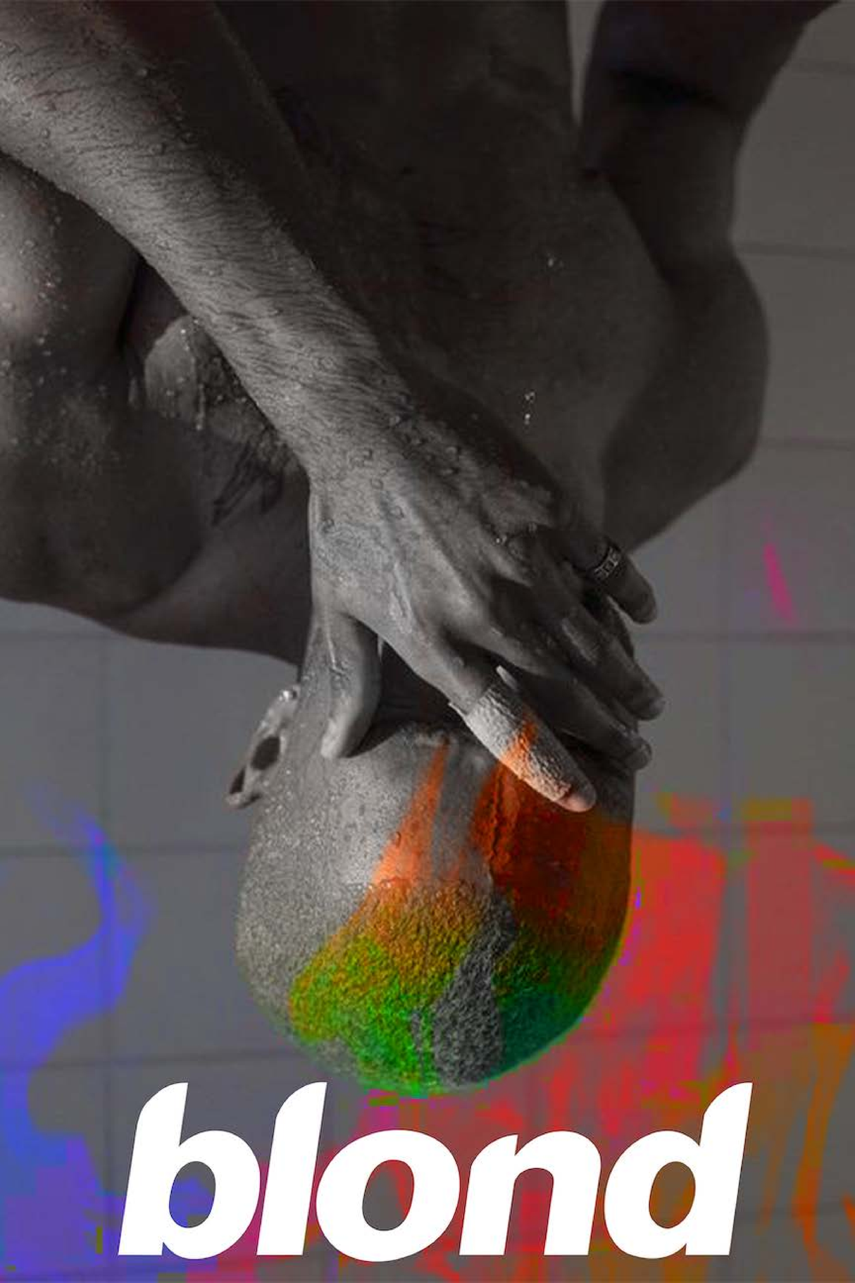 Frank Ocean 'Blondesidedown' Poster