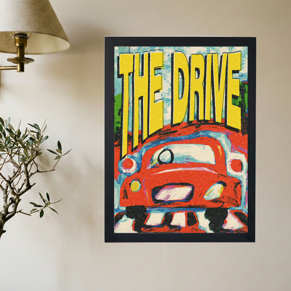 The Drive' Poster - Mockup 2